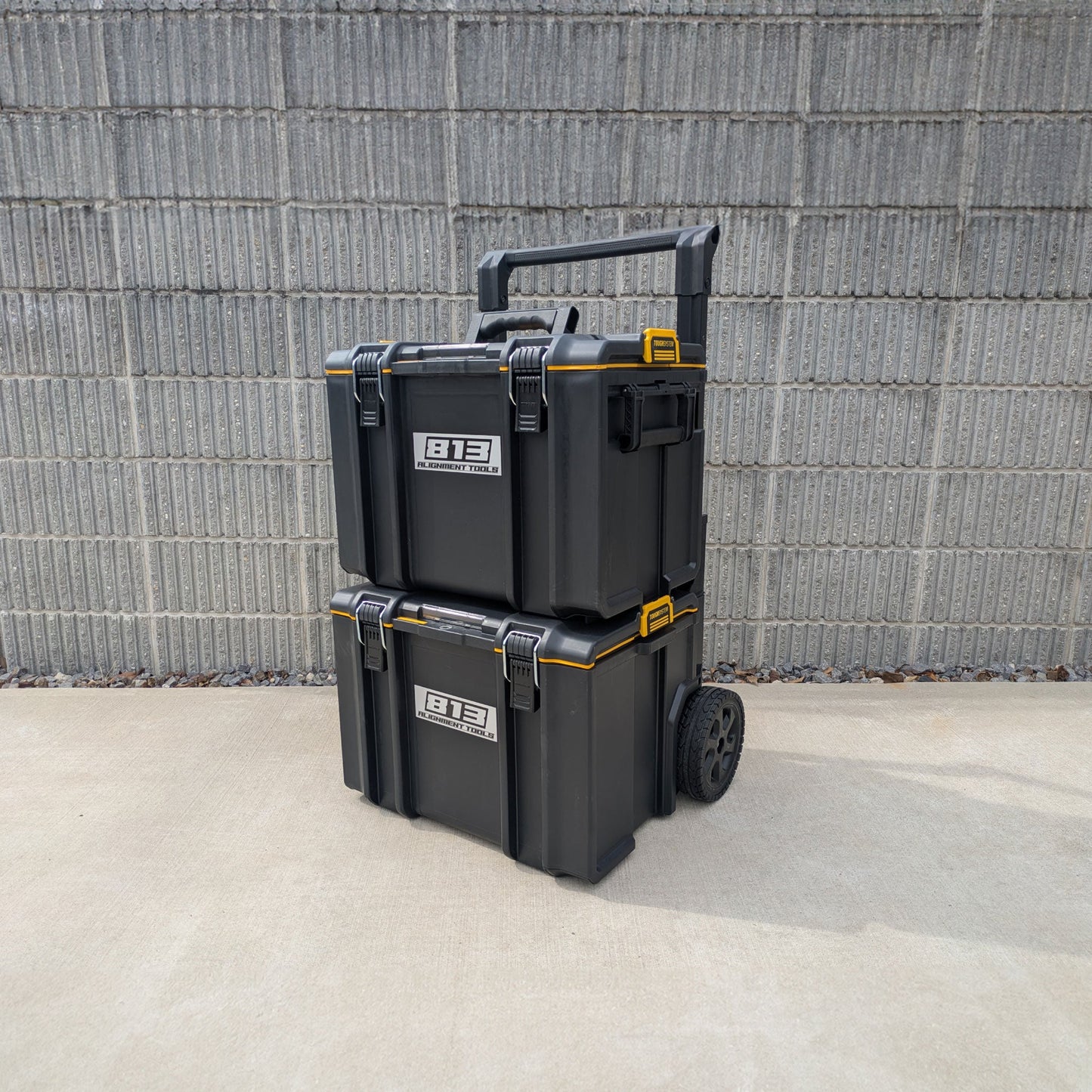 ダミーホイール＋定盤 (1台分セット) - 813 Alignment Tools