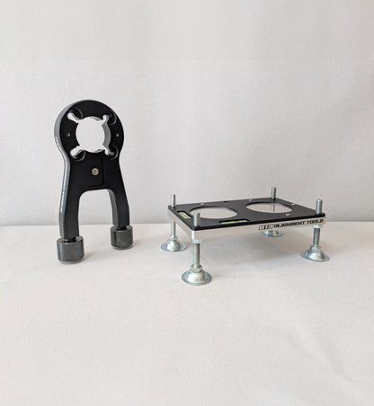 ダミーホイール＋定盤 (1台分セット) - 813 Alignment Tools