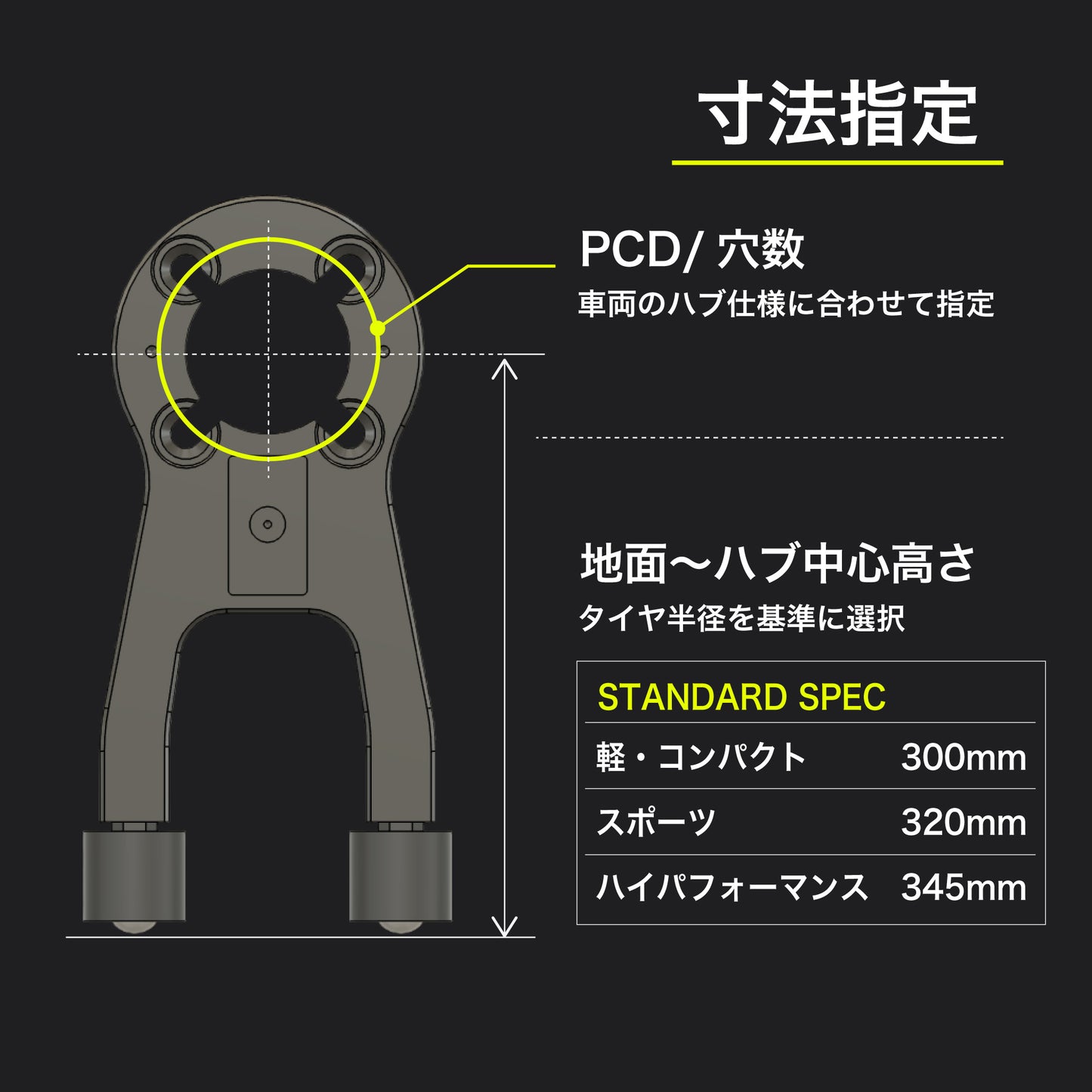 Dummy Wheel Kit for N-ONE