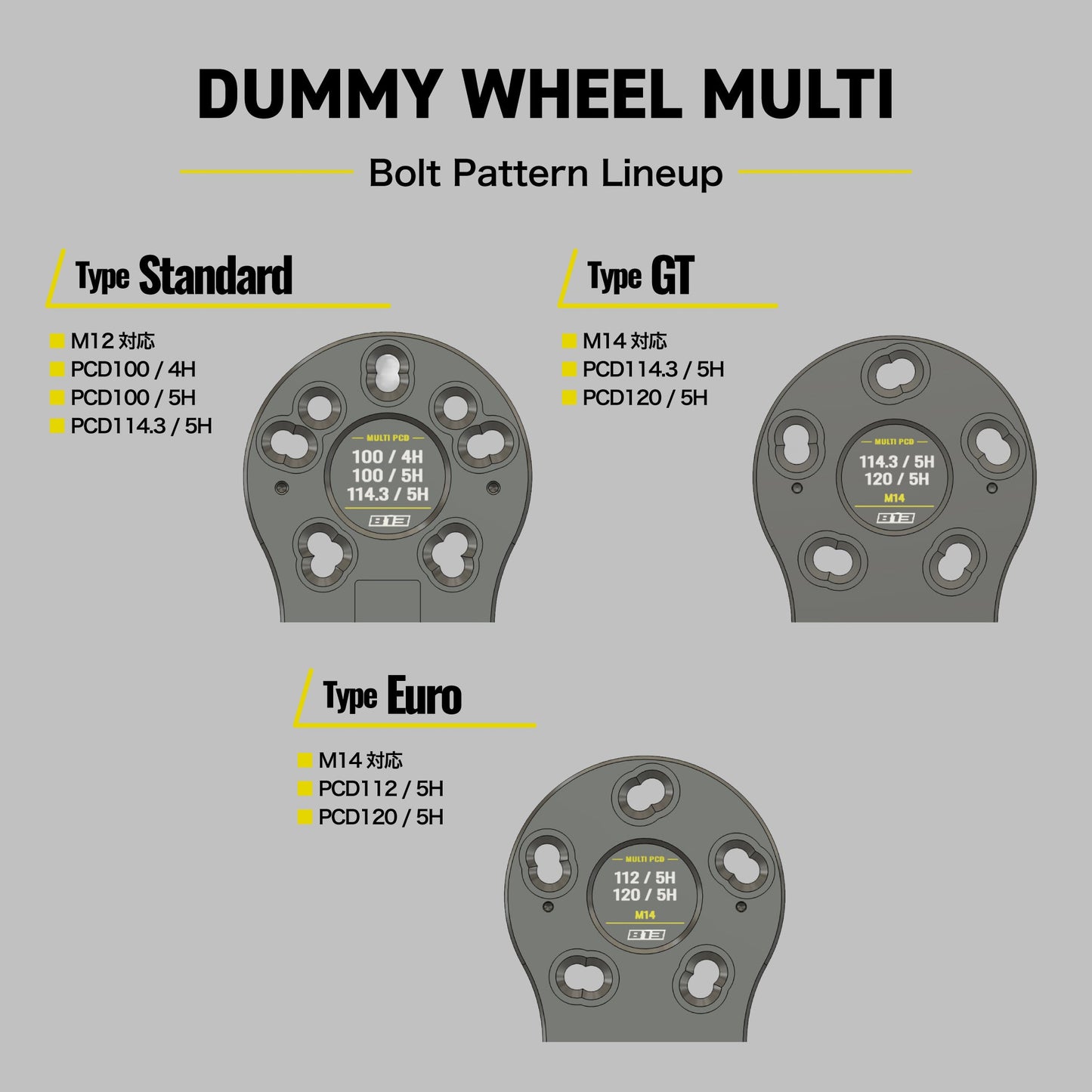 ダミーホイールMULTI 単品 (1台分セット) - 813 Alignment Tools